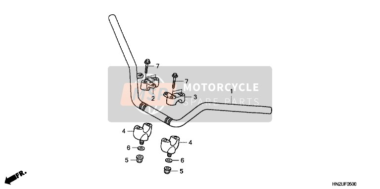 Honda SH125D 2017 Voorste Indicator voor een 2017 Honda SH125D